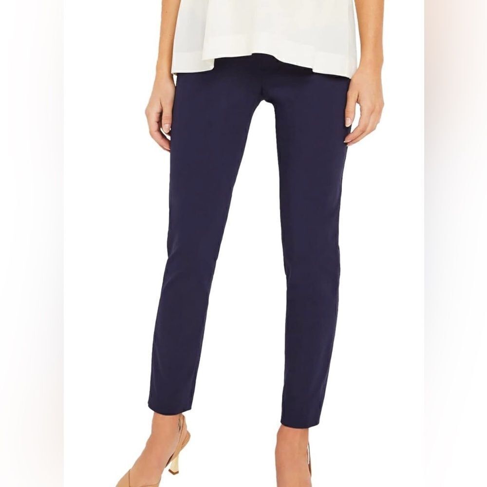 Motherhood Maternity Navy work-pant - Picture 1 of 8
